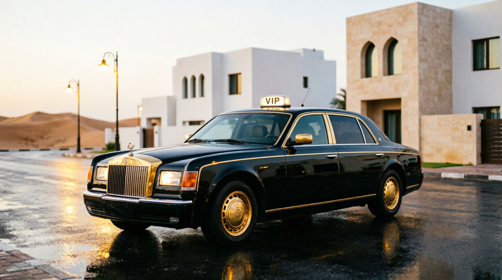 تاكسي المطلاع توصيل مطار الكويت الدولي بسيارة تكسي VIP